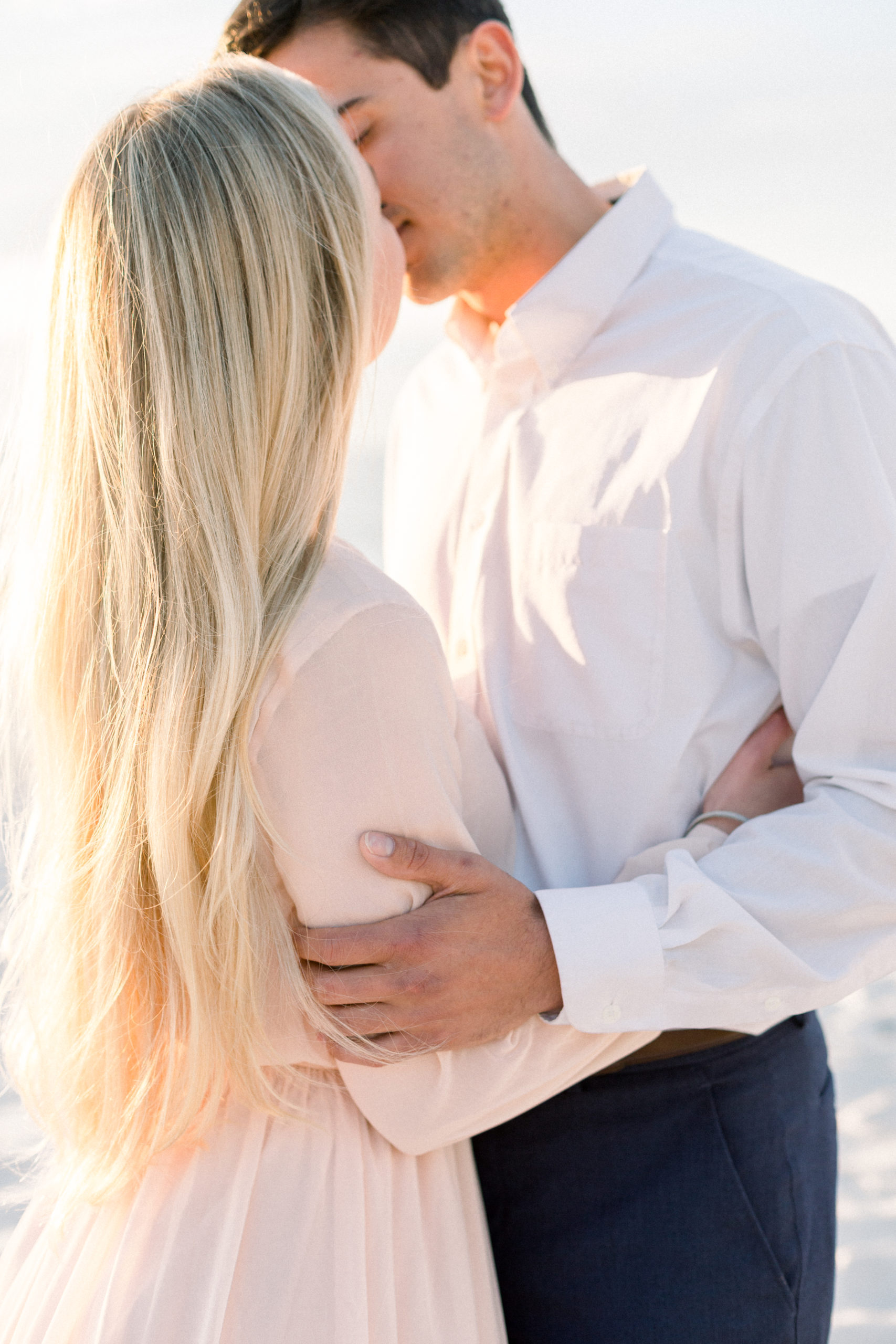 catholic-engagement-photography-on-naples-florida-beach-golden-hour-beach-engagement-session